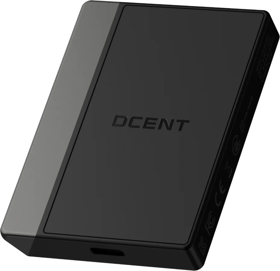 DCENT hardware wallet, back